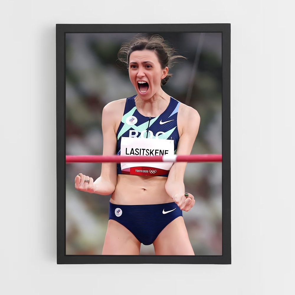 Poster Cri de Liberté – affiche Athlétisme (vue 2)